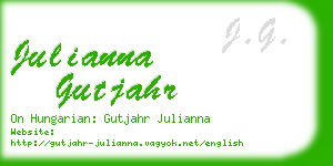 julianna gutjahr business card